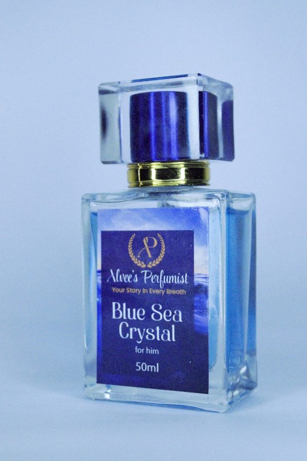 Blue sea Crystal  for him